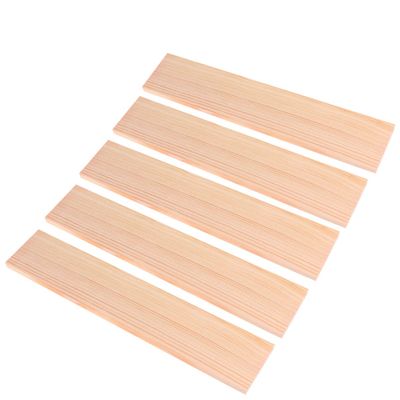 10Pcs Unfinished Wood Tags Unfinished Wood Rectangle Planks for Craft Decorative Labels Carving Blocks Boards Tags Paint Board