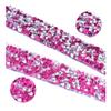 HANRUO 1 Yard/lot Width 15mm Many Colors Rhinestone Banding Crystal Silver Rhinestones Trimming DIY (Color : 0019, Size : 2.5cm (25mm)) view 3