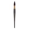 Escoda Aquario Gold Series 1140 Joseph Zbukvic Artist Watercolor and Acrylic Paint Brush, Short Handle, Round Mop, Petit Gris Natural Squirrel Hair (Size 18) view 1
