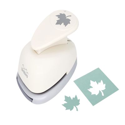 Bira Craft 2 Inch Maple Leaf Lever Action Craft Punch for Autumn, Halloween, Paper Crafting and Scrapbooking