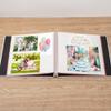 HoneyTolly Large Photo Album Self Adhesive for 4x6 5x7 8x10 Pictures Magnetic Scrapbook Album 20 Sheets / 40 Pages Linen Cover DIY Photo Album with A Metallic Pen and and Plastic Board(White) view 3
