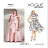 Vogue V1861B5 Misses' Sash and Special Occasion Dress Sewing Pattern Kit, Code V1861, Sizes 8-10-12-14-16 view 2