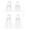 Vogue V1861B5 Misses' Sash and Special Occasion Dress Sewing Pattern Kit, Code V1861, Sizes 8-10-12-14-16 view 3