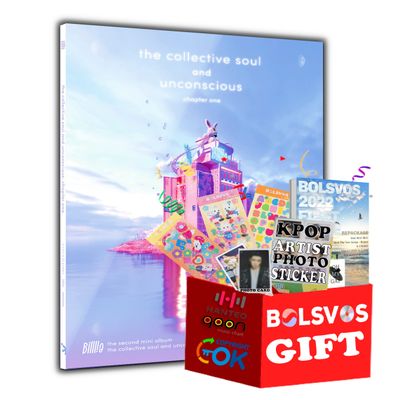 Billlie - the collective soul and unconscious : chapter one [Soul ver.] (2nd Mini Album) Album+Pre Order Limited Benefits+BolsVos K-POP eBook (21p),3EA BolsVos Stickers for Toploader, Photocards
