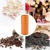 WANDIC Gold Kraft Paperboard Tubes, 10Pcs Round Kraft Paper Containers for Tea Coffee Crafts Gift Packaging, Non-Push (20ml) view 4