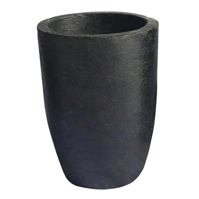 Backbayia Graphite Crucible Cup Shape Silicon Carbide Graphite Crucible for Coke-Oven Fuel Burner Electric Furnace (DiaxH 113x120mm)