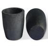Backbayia Graphite Crucible Cup Shape Silicon Carbide Graphite Crucible for Coke-Oven Fuel Burner Electric Furnace (DiaxH 113x120mm) view 2
