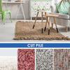 ZWJABYY Electric Carpet Tufting Gun,7-19Mm Cut Pile Rug Tufting Gun,5-45 Stiches/Secs Hand-Held Cut Pile Flocking Machine,High Speed Carpet Weaving,for Handmade DIY Beginners,Pink view 2