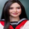 1/6 Scale Female Head Sculpt,Beauty Asian Girl Planted Hair Head Carved for 12inch Action Figure Body Doll (Black Straight Hair) view 3