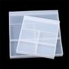 AGCFABS 1Pcs Rectangle & Heart Shape Photo Frame Silicone Mould DIY Personalized Photo Silicone Tool, Mirror Decoration Silicone Mold for DIY Home Decoration (Heart Shape L) view 3