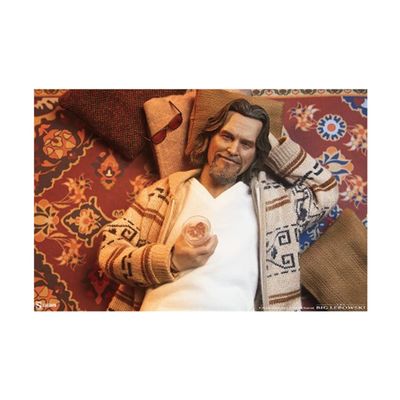 Sideshow The Big Lebowski The Dude Jeff Bridges 1/6 Scale 12" Collectible Figure