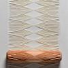 MKM Pottery Tools Wood Big Hand Rollers for Clay (BHR-102 Field Pattern) view 1