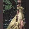1940's Sewing Pattern: Stunning Evening Dress with Pointed Bodice view 3