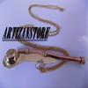 Brass Copper Boatswain 5" Whistle with Chain Bosun Call Pipe Nautical - Set of 20 view 3