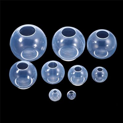AGCFABS 1 Pcs 9 Sizes 3D Sphere Silicone Resin Molds,Transparent Silicone Ball Mould, Large Seamless Sphere Silicone Molds for DIY Jewelry Making, Home Decoration (100mm)