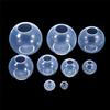 AGCFABS 1 Pcs 9 Sizes 3D Sphere Silicone Resin Molds,Transparent Silicone Ball Mould, Large Seamless Sphere Silicone Molds for DIY Jewelry Making, Home Decoration (100mm) view 1