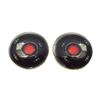 Red Robot Glass Eyes 6mm to 60mm Technology Fantastic Jewelry Making Art Doll Parts Taxidermy Sculpture Flatback Domed Cabochons (10mm) view 1