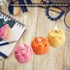 6PCS 3D Flower Fondant Molds Set, Rose Silicone Molds for Candle Soap Making, Handmade Cake Dessert Decoration Chocolate Cupcake Candy Ice Mold, Resin Concrete Art Crafts Accessories view 4