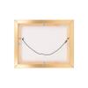 Combo Pack: Floater Frame + 14x18 inch Stretched Canvas for Painting, 1-3/8" Thick Frame + 3/4" Deep Blank Canvas with 12oz Primed 100% Cotton Canvas Fabric (Brass Gold, 14 x 18 inch) view 2