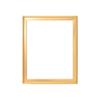 Combo Pack: Floater Frame + 14x18 inch Stretched Canvas for Painting, 1-3/8" Thick Frame + 3/4" Deep Blank Canvas with 12oz Primed 100% Cotton Canvas Fabric (Brass Gold, 14 x 18 inch) view 3