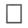 Combo Pack: Floater Frame + 16x20 inch Stretched Canvas for Painting, 1-3/8" Thick Frame + 3/4" Deep Blank Canvas with 12oz Primed 100% Cotton Canvas Fabric (Black, 16 x 20 inch) view 2