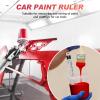 Bothyi Car Paint Measuring Scale Mixing Ruler 2:1 & 4:1 Easy Mixing Aluminium Alloy Car Coating Color for Vehicle Painting, Small view 4