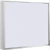Combo Pack: Floater Frame + 11x14 inch Stretched Canvas for Painting, 1-3/8" Thick Frame + 3/4" Deep Blank Canvas with 12oz Primed 100% Cotton Canvas Fabric (Chrome, 11 x 14 inch) view 2