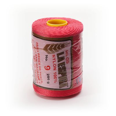 Espiga No. 9-100% Nylon Omega String Cord for Knitting and Crochet - 77 Strawberry