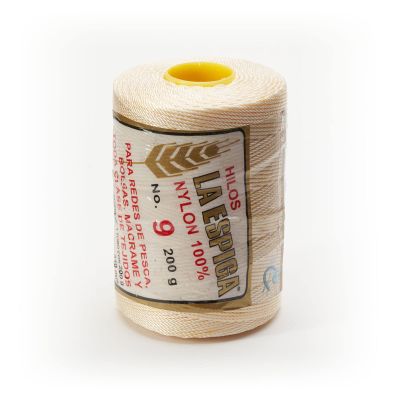 Espiga No. 9-100% Nylon Omega String Cord for Knitting and Crochet - 03 Cream