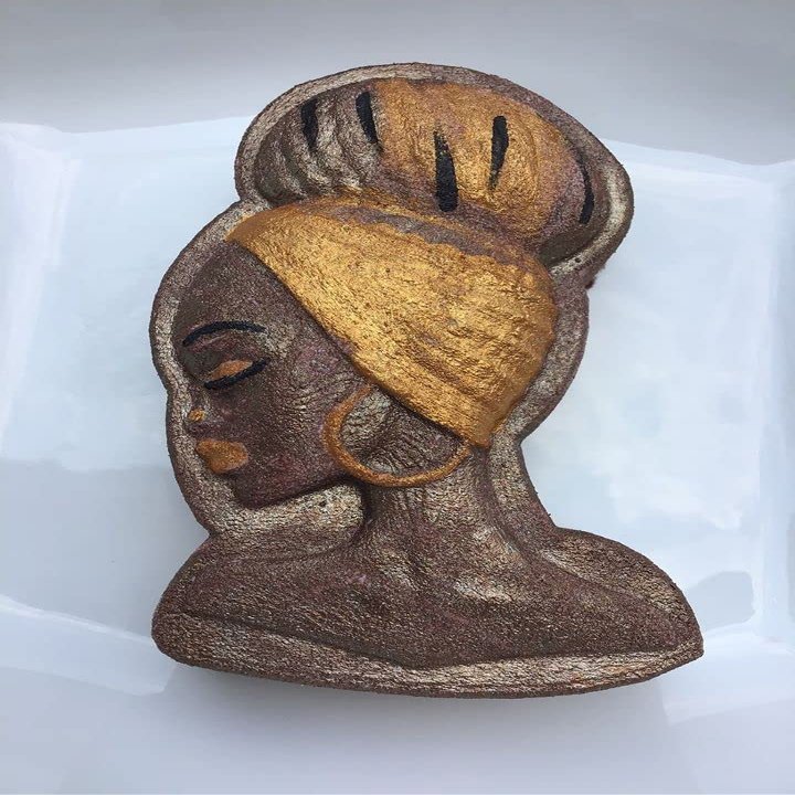 Beautiful Woman Profile Mold #1 - Used for Bath Bombs, Soap, Cake Pops, Chocolate Breakables and More (5")