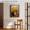 Canvas Floater Frame for Paintings, Fits Up to 1.25" Deep Canvas, DIY Floating Picture Frame for Canvas Prints, Wall Art Frame for Modern Home Dcor, Studio Display and Gallery Hanging Black 20x30 view 3
