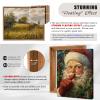 Canvas Floater Frame for Paintings, Fits Up to 1.25" Deep Canvas, DIY Floating Picture Frame for Canvas Prints, Wall Art Frame for Modern Home Dcor, Studio Display and Gallery Hanging Beige 24x30 view 2