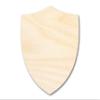 Bigger Better | Unfinished Wood Shield Shape | DIY Craft Cutout 24" / 1/4" view 1