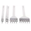 Heyiarbeit Leather Stitching Punch White Steel,Prong Pitch 6mm,1/2/4/6 Prong DIY Craft Handwork Tools, Hole Chisel,Graving Stitch Punch Craft Kits 1 Pcs view 4