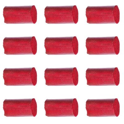 Yglnden 12 Rolls Latch Hook Kit Colorful Yarn Bundles Cut Rug DIY Latch Hook for Handmake Craft Sewing Knitting for Adults (Red #05)