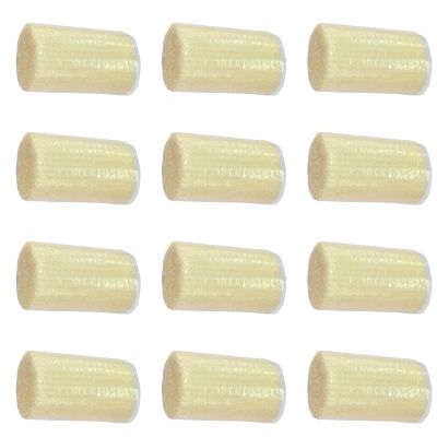 Yglnden 12 Rolls Latch Hook Kit Colorful Yarn Bundles Cut Rug DIY Latch Hook Yarn for Handmake Craft Sewing Knitting for Adults (Beige #11)