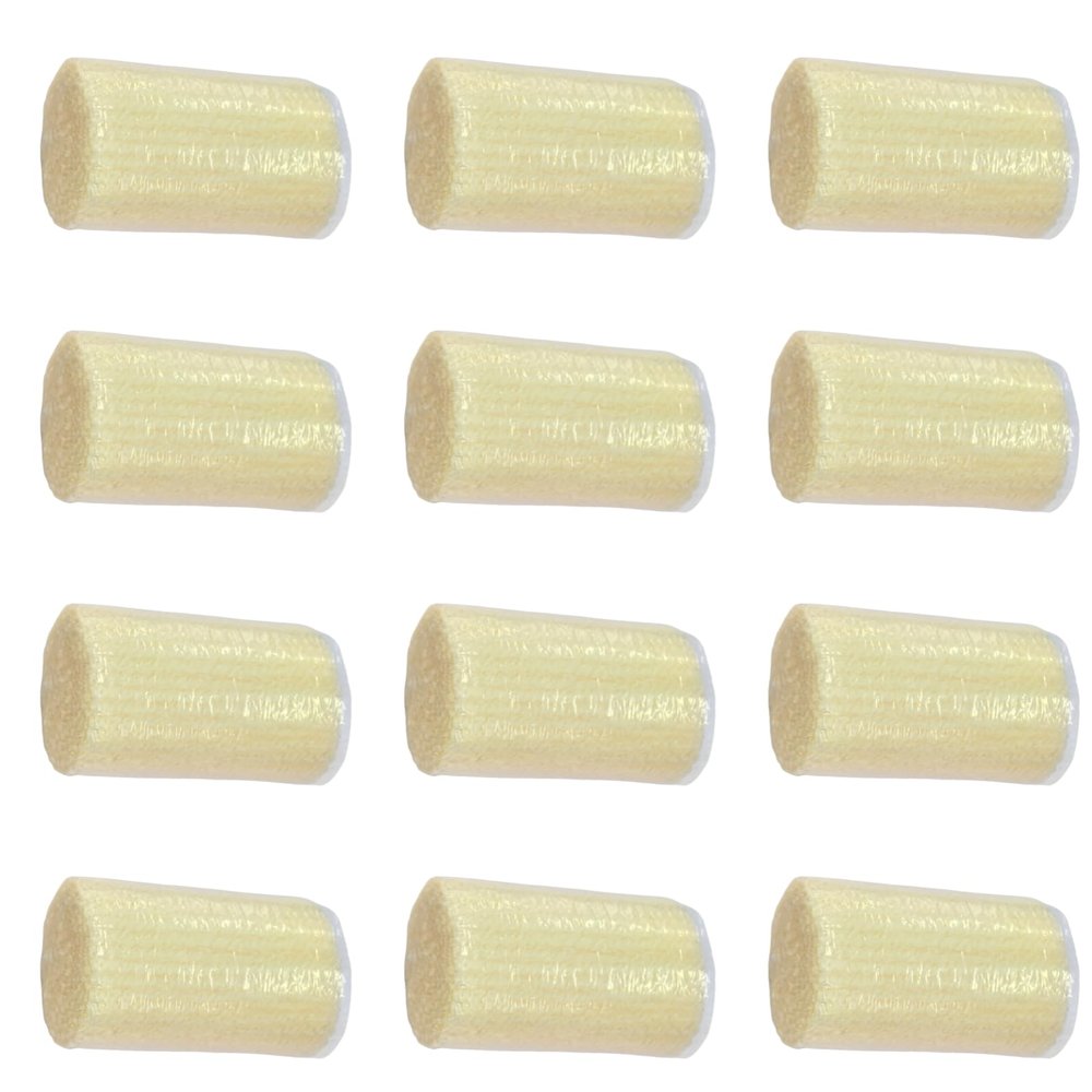Yglnden 12 Rolls Latch Hook Kit Colorful Yarn Bundles Cut Rug DIY Latch Hook Yarn for Handmake Craft Sewing Knitting for Adults (Beige #11)