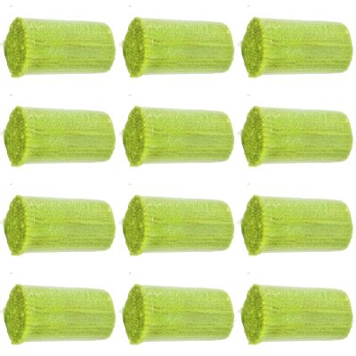 Yglnden 12 Rolls Latch Hook Kit Colorful Yarn Bundles Cut Rug DIY Latch Hook Yarn for Handmake Craft Sewing Knitting for Adults (Green#29)