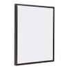 Combo Pack: Floater Frame + 12x16 inch Stretched Canvas for Painting, 1-3/8" Thick Frame + 3/4" Deep Blank Canvas with 12oz Primed 100% Cotton Canvas Fabric (Dark Walnut, 12 x 16 inch) view 2
