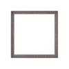 Combo Pack: Floater Frame + 36x36 inch Stretched Canvas for Painting, 1-3/8" Thick Frame + 3/4" Deep Blank Canvas with 12oz Primed 100% Cotton Canvas Fabric (Rustic Gray, 36 x 36 inch) view 2