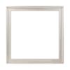 Combo Pack: Floater Frame + 36x36 inch Stretched Canvas for Painting, 1-3/8" Thick Frame + 3/4" Deep Blank Canvas with 12oz Primed 100% Cotton Canvas Fabric (Champagne, 36 x 36 inch) view 2