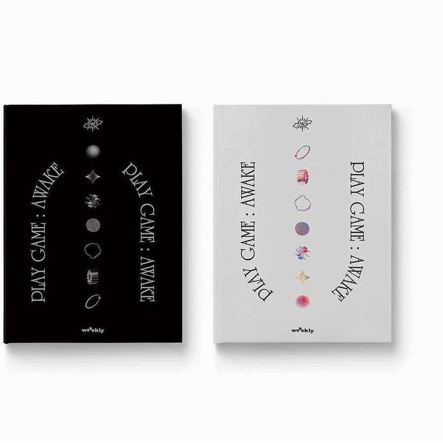 Weeekly Play Game : Awake 1st Single Album 2 Version Set CD+1p Poster+84p PhotoBook+1p Inside Image+1p Postcard+1ea Sticker+2p PhotoCard+Tracking Sealed