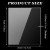Youyole 50 Pcs 5x7 Inch Clear Acrylic Sheets 1mm/0.04" Thick Blank Panel Transparent Plastic Board for Picture Frame Glass Replacement, DIY Craft, Laser Engraving, Painting, Wedding Party Decor view 2