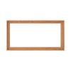Combo Pack: Floater Frame + 10x40 inch Stretched Canvas for Painting, 1-3/8" Frame + 3/4" Blank Canvas 12oz Primed 100% Cotton Canvas Fabric (Natural Oak, 10 x 40 inch) view 3