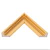 Combo Pack: Floater Frame + 10x40 inch Stretched Canvas for Painting, 1-3/8" Frame + 3/4" Blank Canvas 12oz Primed 100% Cotton Canvas Fabric (Brass Gold, 10 x 40 inch) view 4
