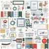 Echo Park Paper Company Farmhouse Summer Element Sticker White 12-x-12-Inch view 1