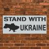 Stand with Ukraine Stencil Template - Reusable Stencil - INNOVO Stencils (12" x 12") view 4