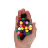 Essentials By Leisure Arts Pom Poms, Black -1/2", 100 Pieces Per Pack view 4