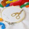 Essentials By Leisure Arts Wood Embroidery Hoop 5" Bamboo - Wooden Hoops for Crafts - Embroidery Hoop Holder Cross Stitch Cross Stitch Hoops and Frames view 3