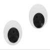 Essentials By Leisure Arts Eyes Paste On Moveable 40Mm Black 2Pc Googly Eyes, Google Eyes for Crafts, Big Googly for Crafts, Wiggle Eyes, Craft view 2